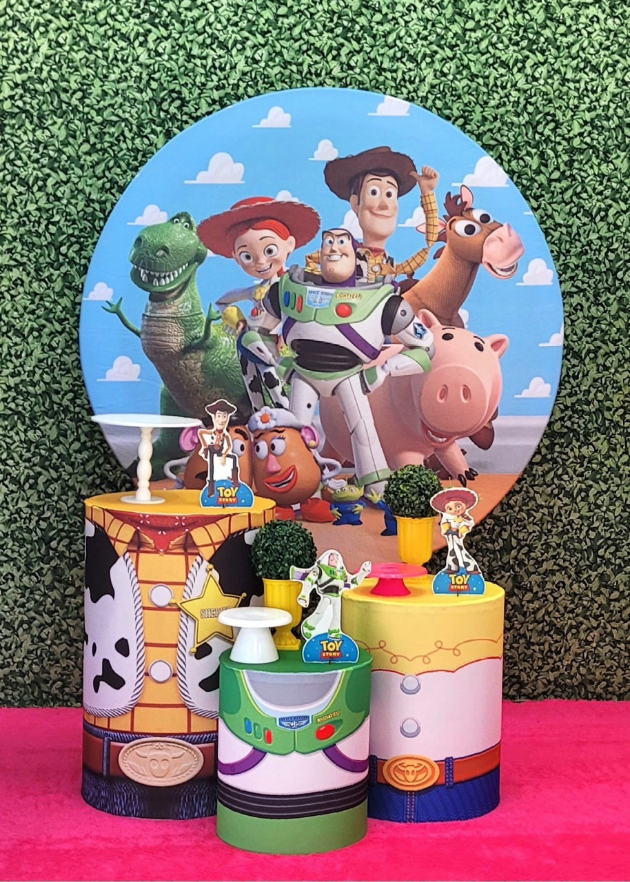 Toy Story (2) - Kit Prata   - Up Decor Pegue e Monte