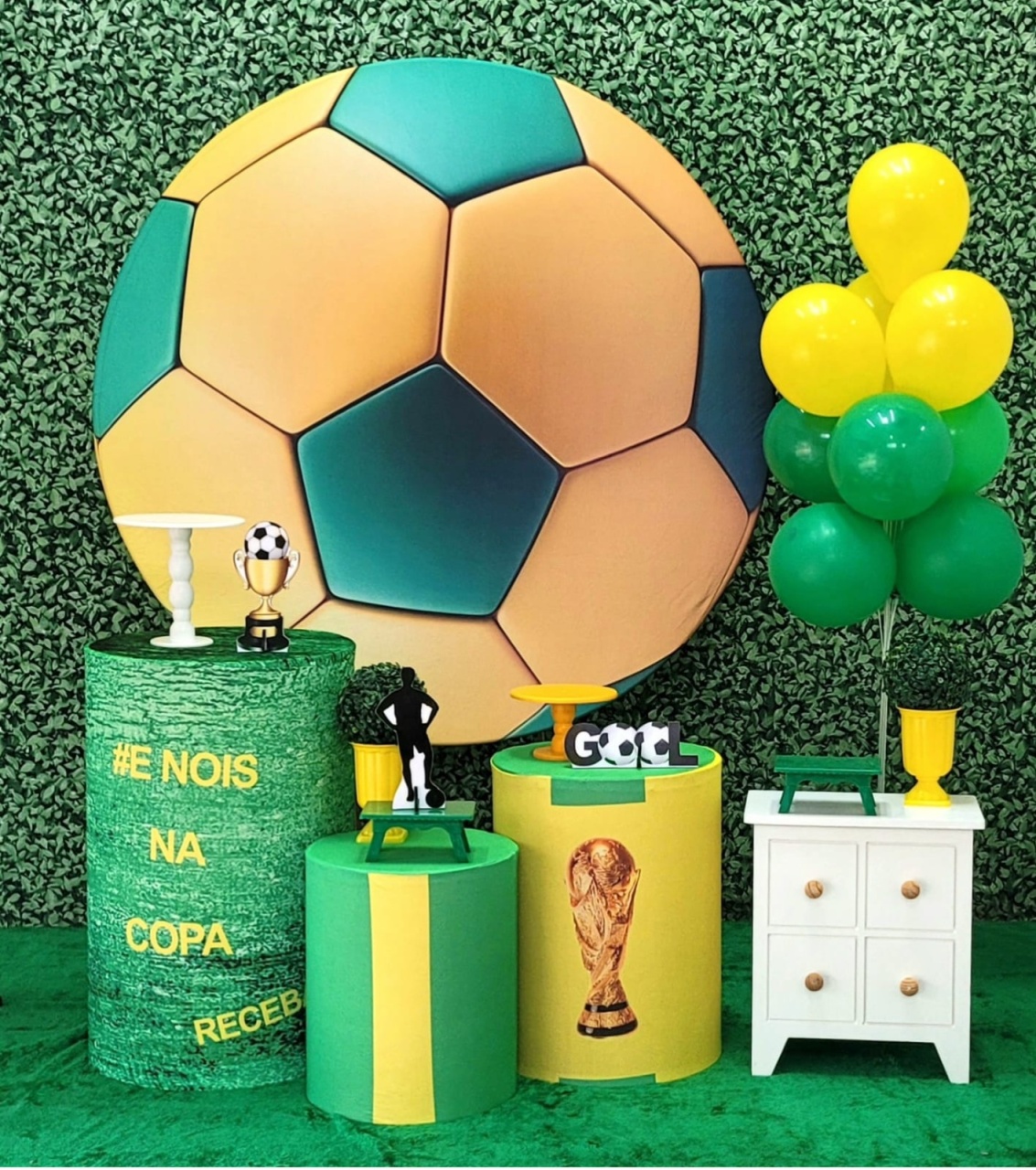 Brasil Mod.1 - Kit Ouro - Up Decor Pegue e Monte