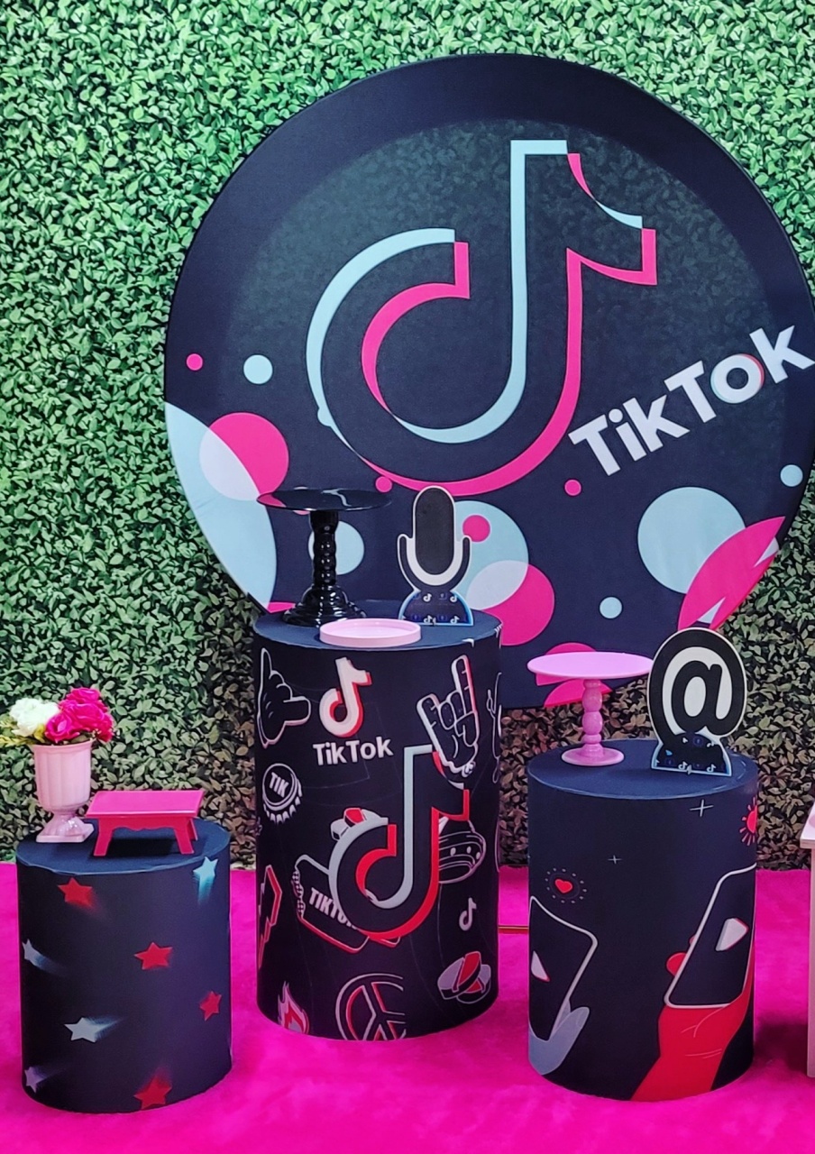 Tiktok - Kit Prata   - Up Decor Pegue e Monte