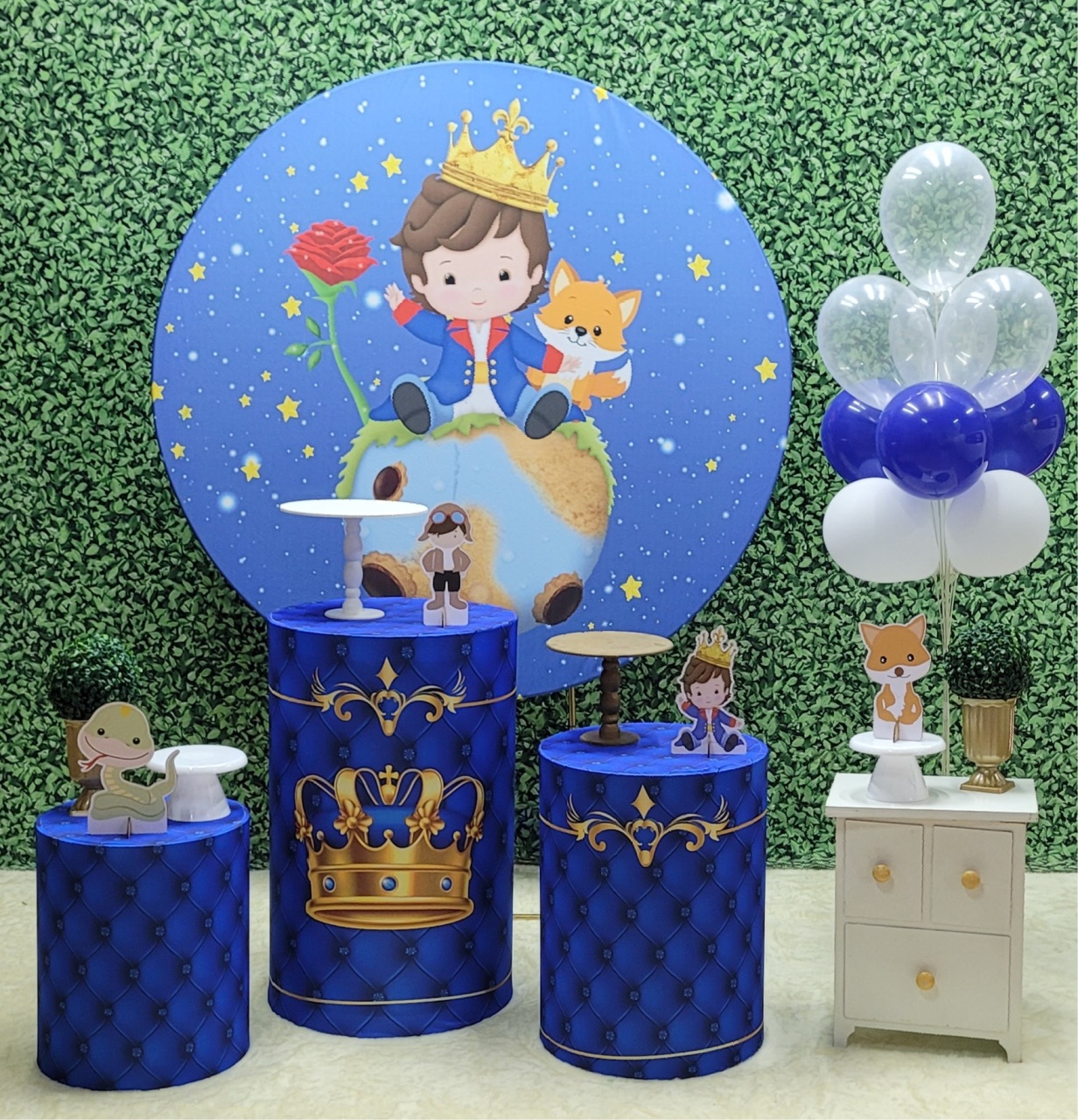 Pequeno Principe - Kit Ouro      - Up Decor Pegue e Monte
