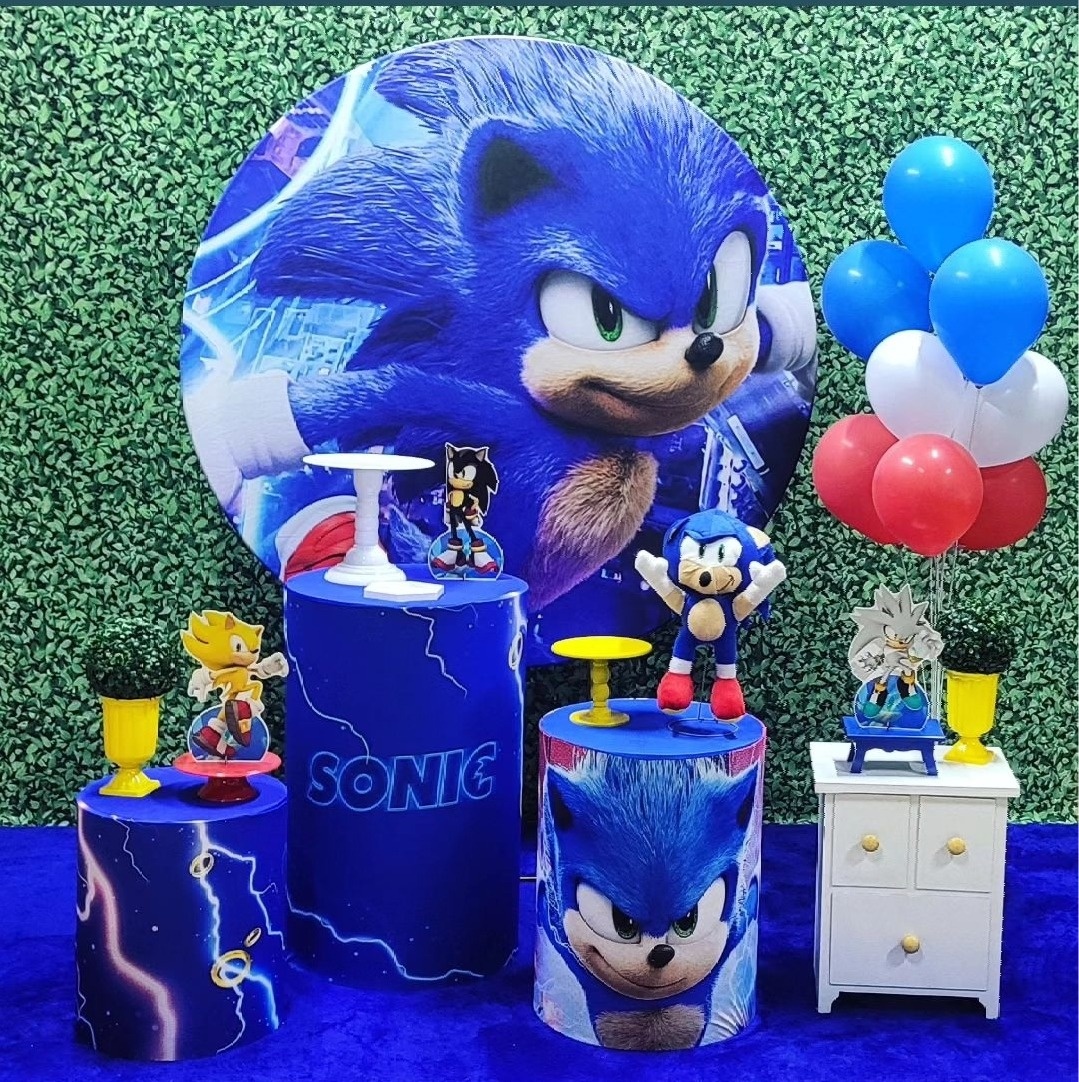 Sonic (1) - Kit Ouro  - Up Decor Pegue e Monte