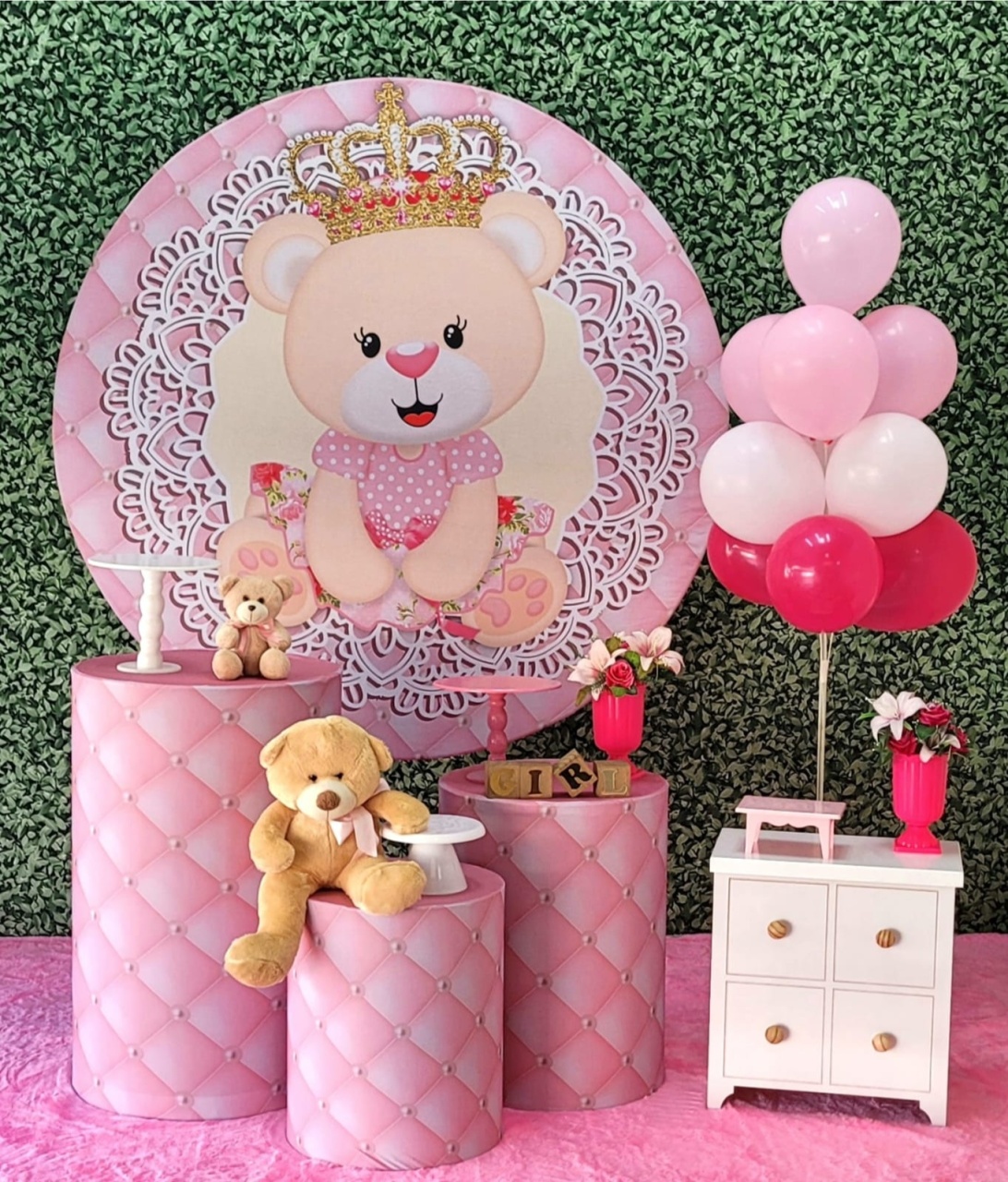 Ursa Realeza 2- Kit Ouro (Cópia 1) - Up Decor Pegue e Monte