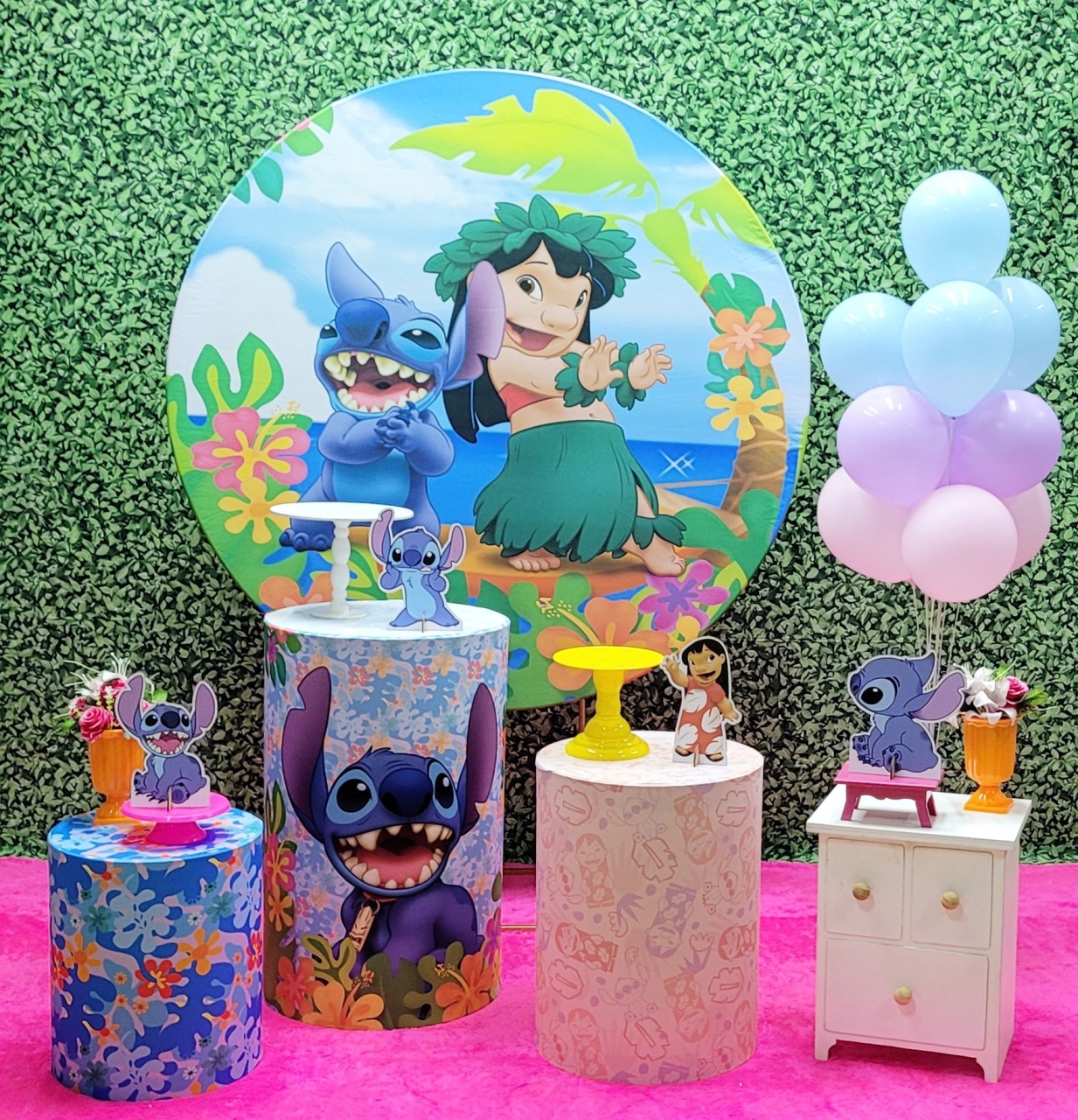 Lilo E Stitch - Kit Ouro  - Up Decor Pegue e Monte