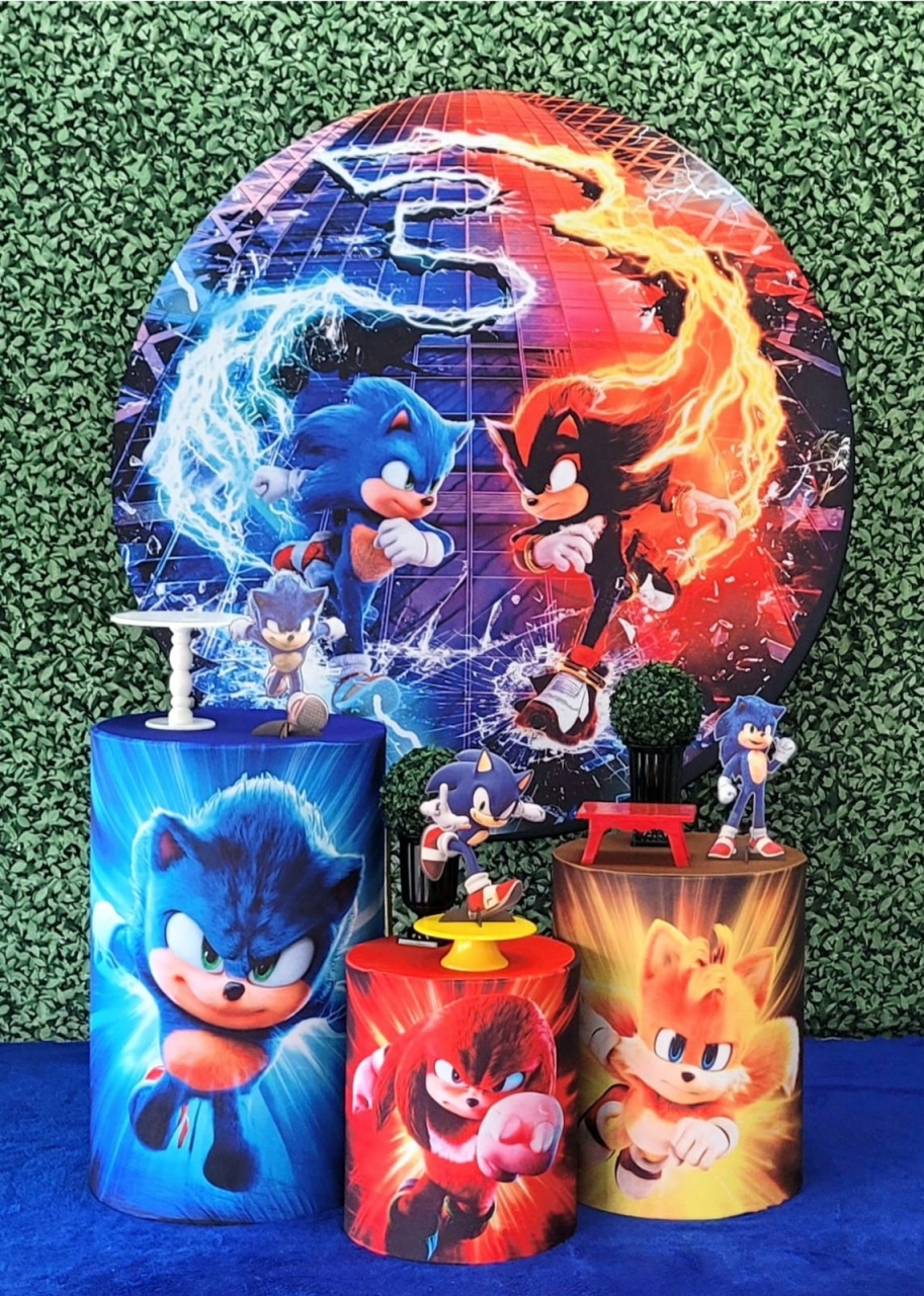 Sonic Mod.3 - Kit Prata - Up Decor Pegue e Monte