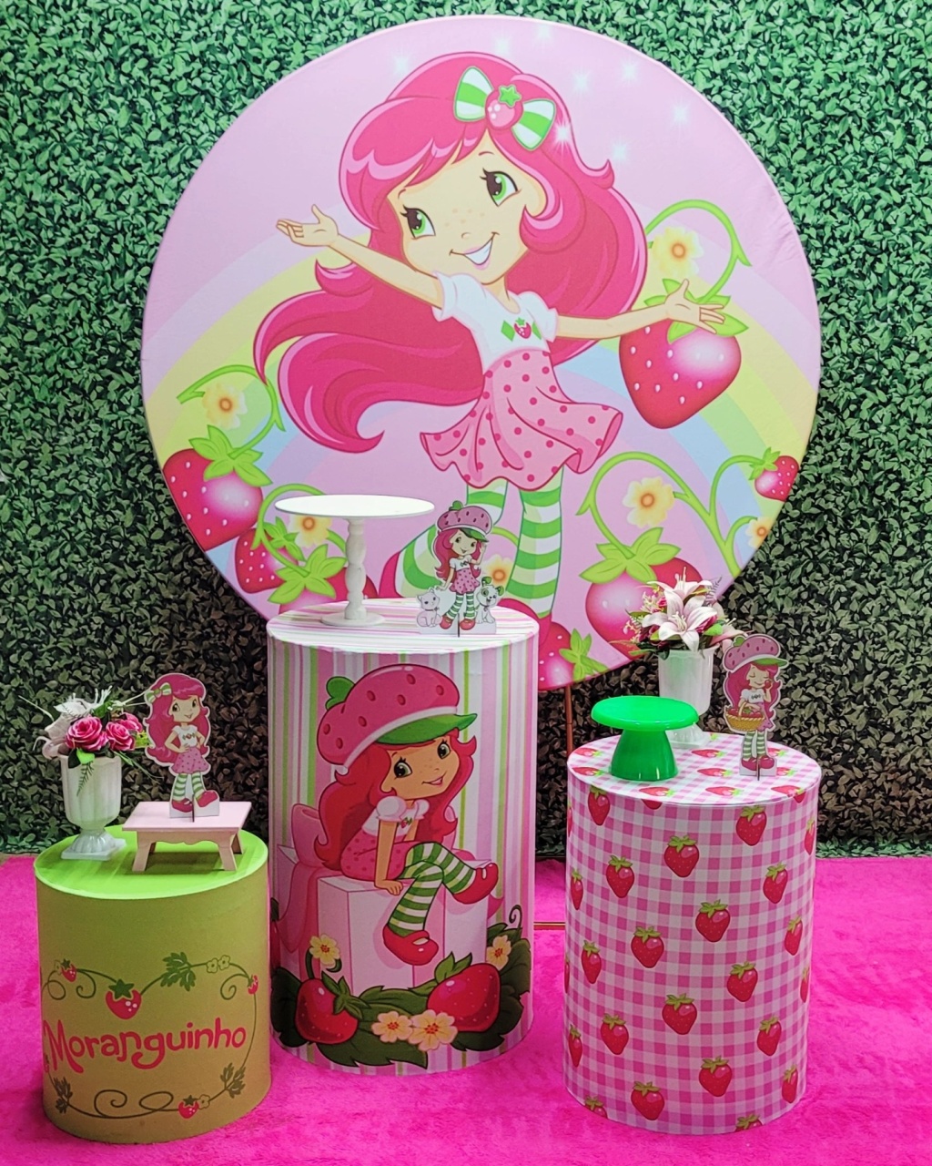 Moranguinho  - Kit Prata - Up Decor Pegue e Monte