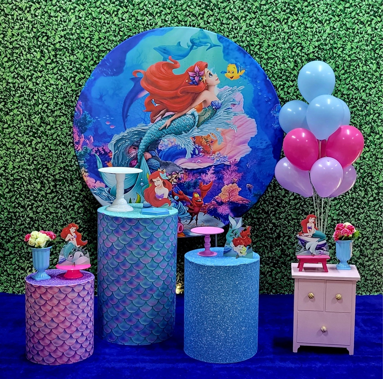 A Pequena Sereia - Kit Ouro      - Up Decor Pegue e Monte