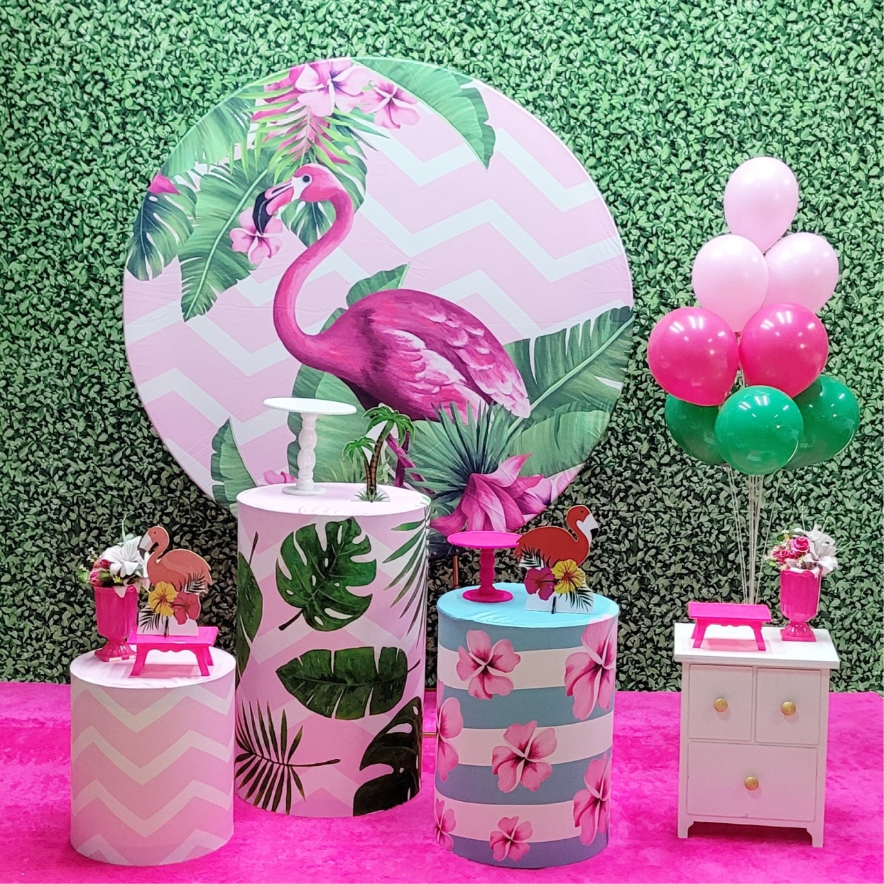 Flamingo - Kit Ouro - Up Decor Pegue e Monte