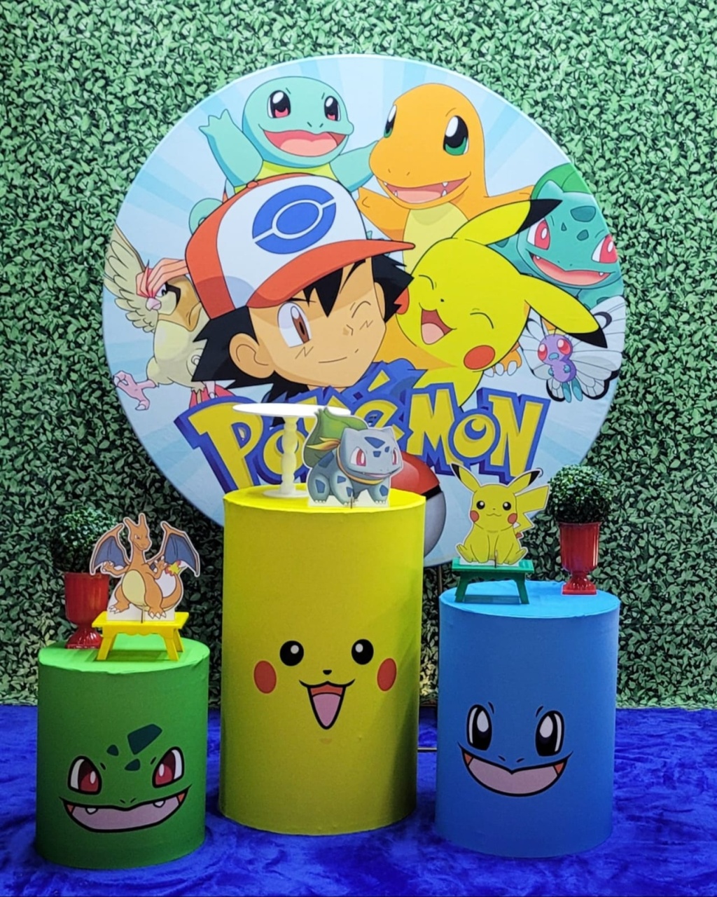 Pokémon - Kit Prata - Up Decor Pegue e Monte