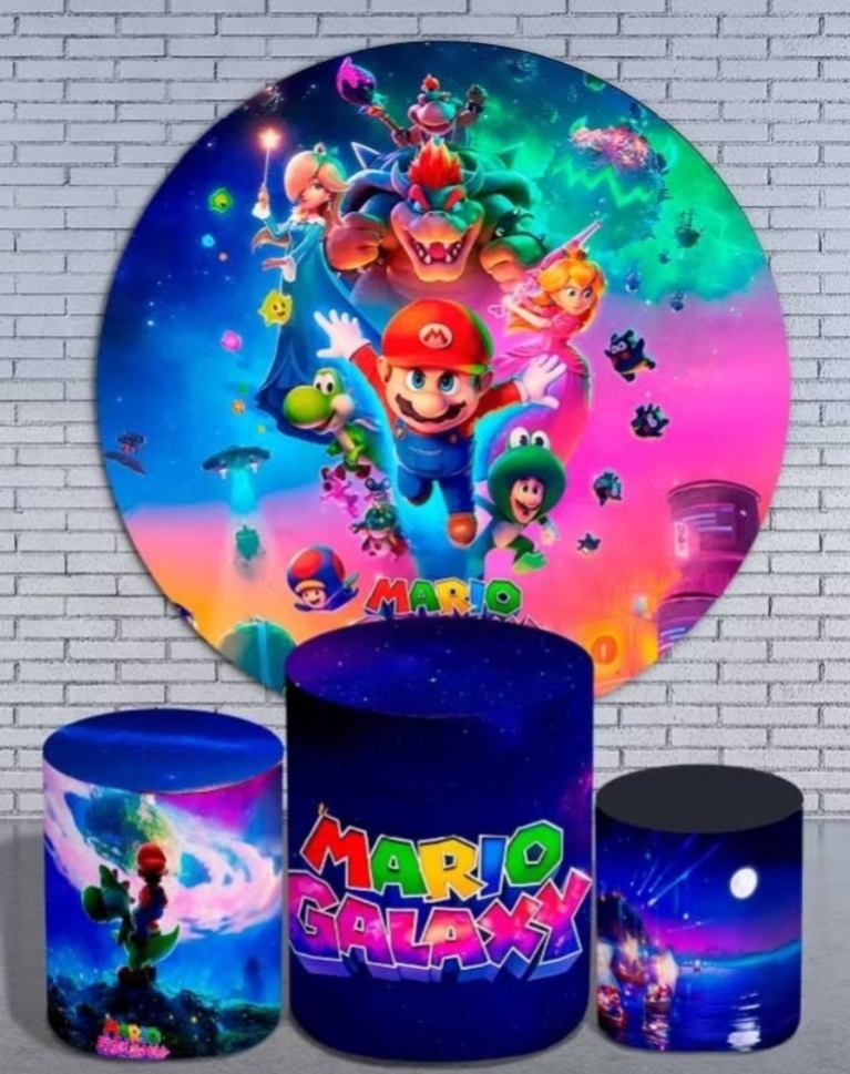 Mario Galaxy - Kit Ouro - Up Decor Pegue e Monte