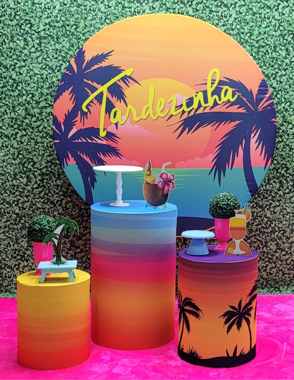Tardezinha - Kit Prata     - Up Decor Pegue e Monte