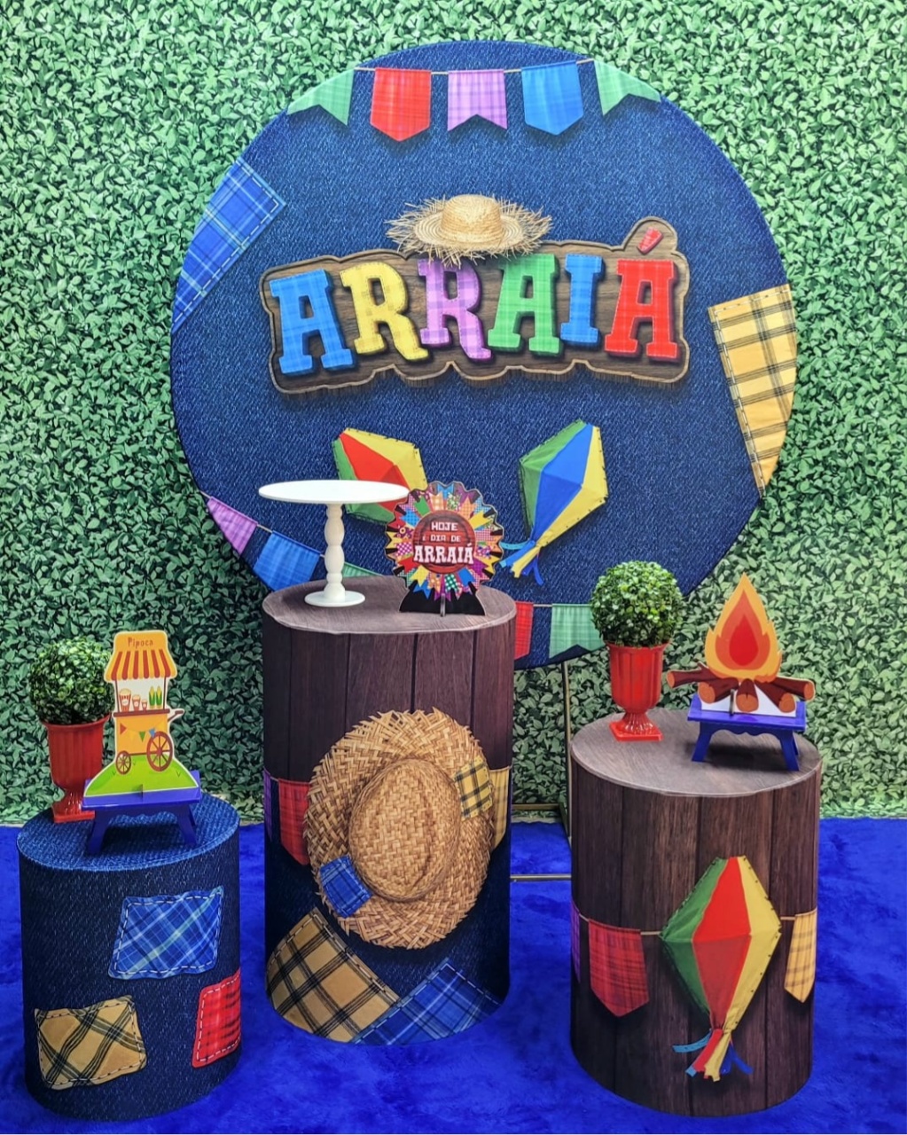 Arraiá Mod.2 - Kit Prata - Up Decor Pegue e Monte