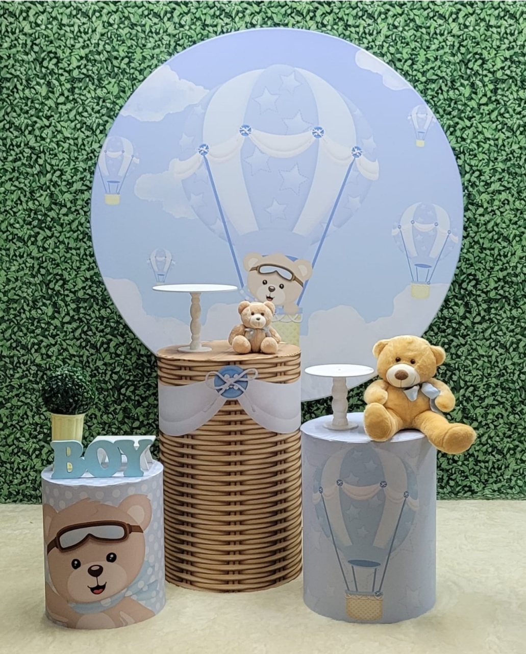 Baloeiro - Kit Prata - Up Decor Pegue e Monte