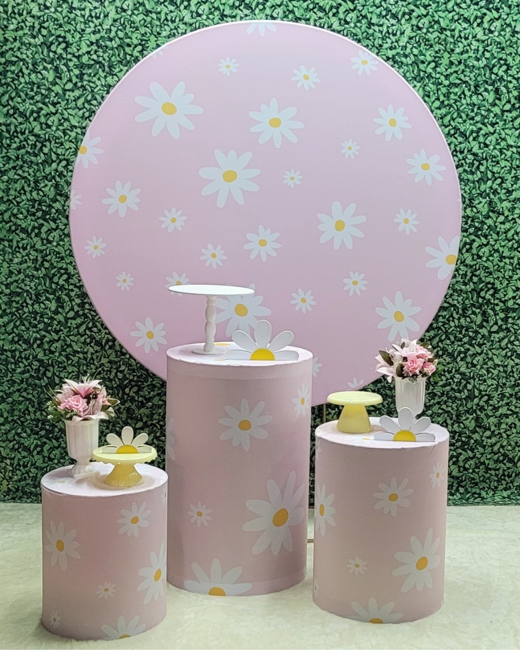 Margaridas - Kit Prata - Up Decor Pegue e Monte