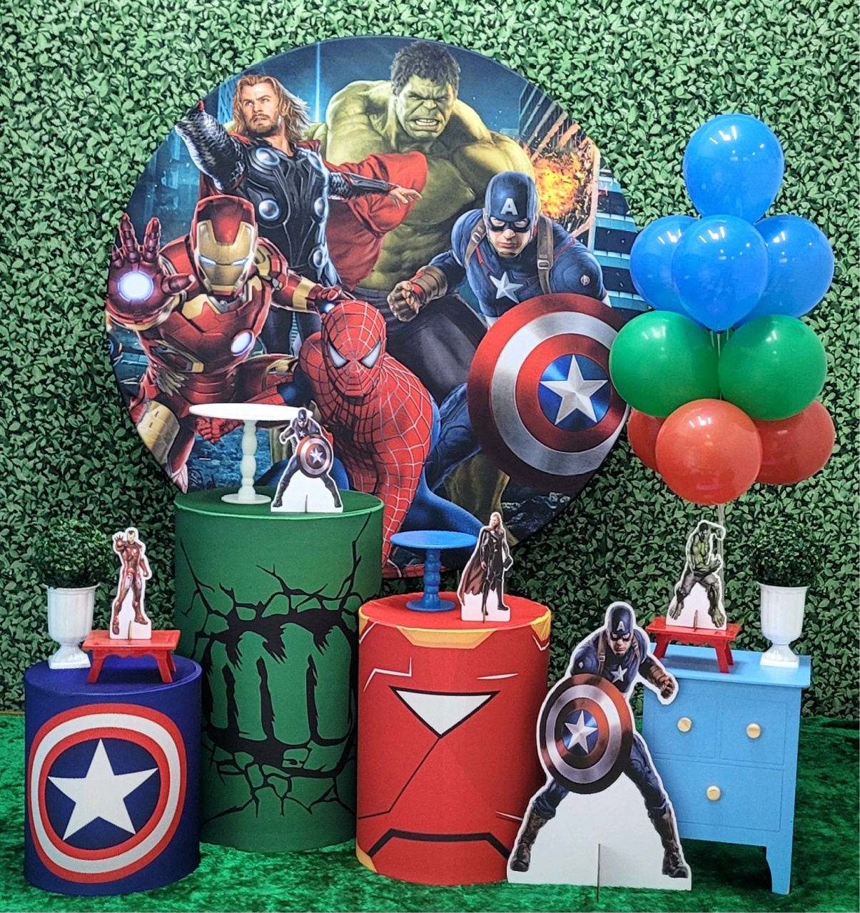 Vingadores (2) - Kit Ouro - Up Decor Pegue e Monte
