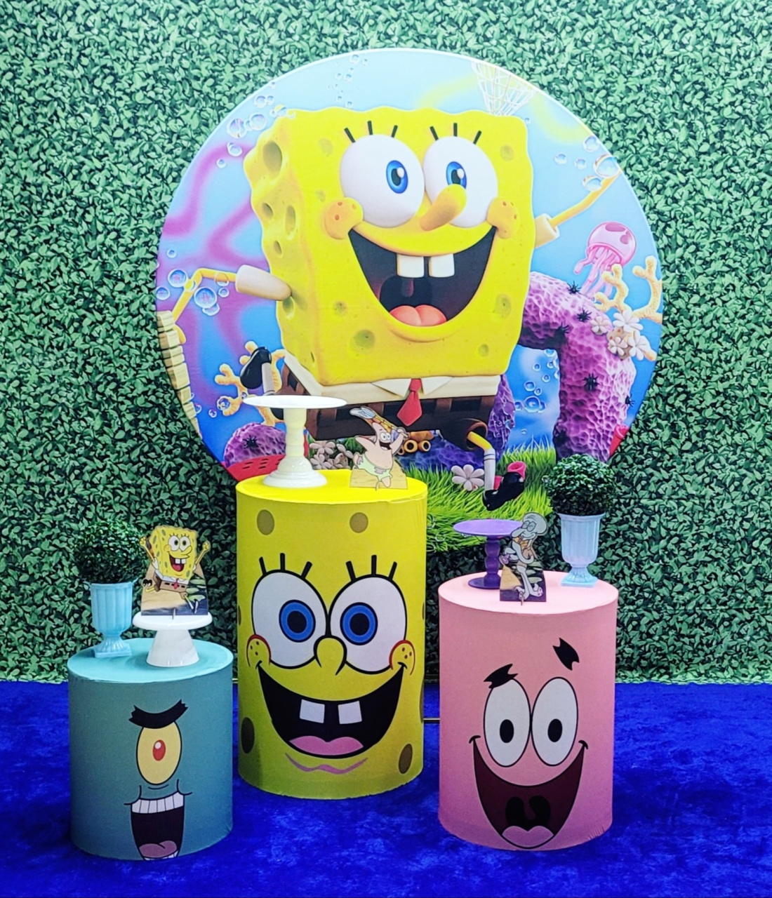 Bob Esponja - Kit Prata   - Up Decor Pegue e Monte