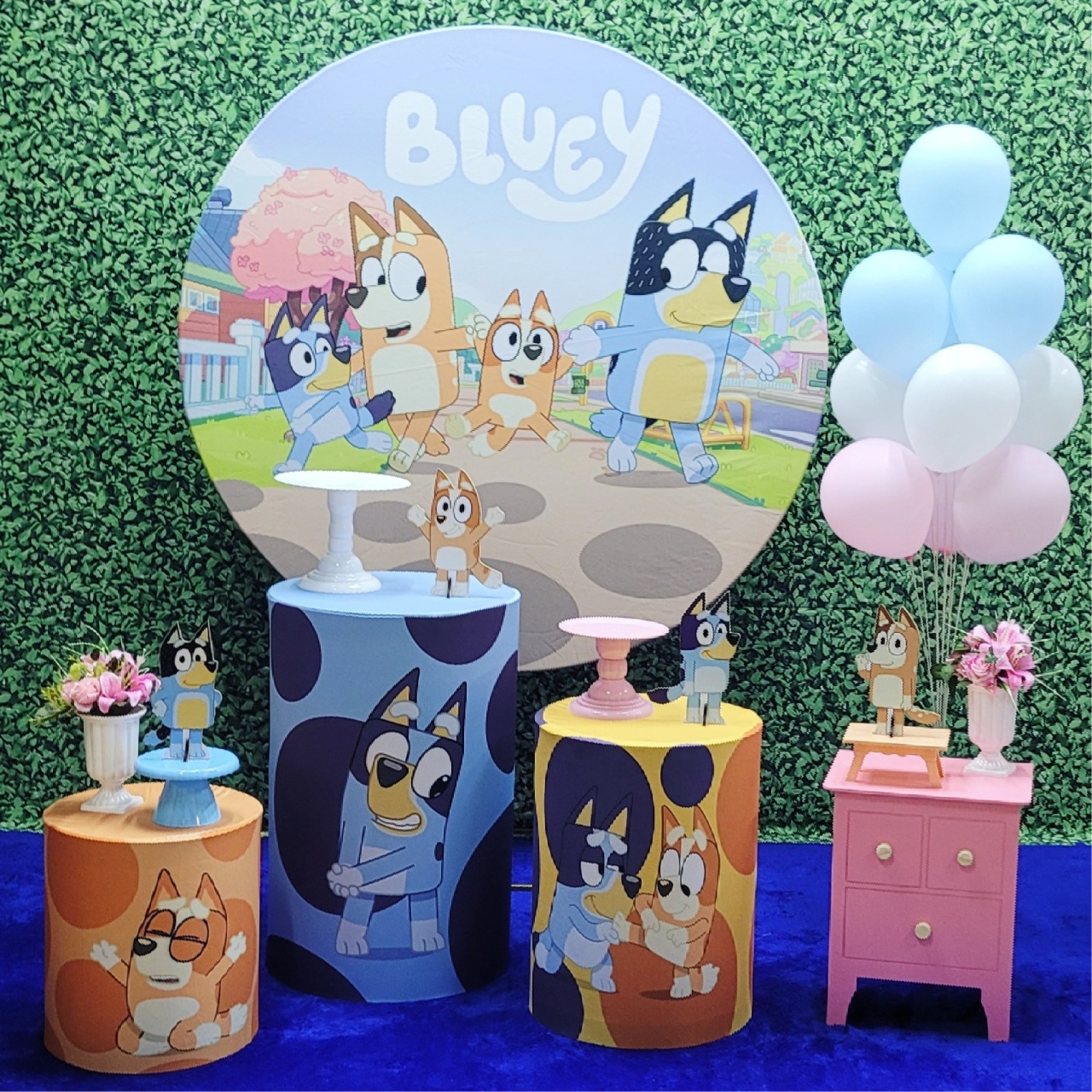 Bluey - Kit Ouro     - Up Decor Pegue e Monte