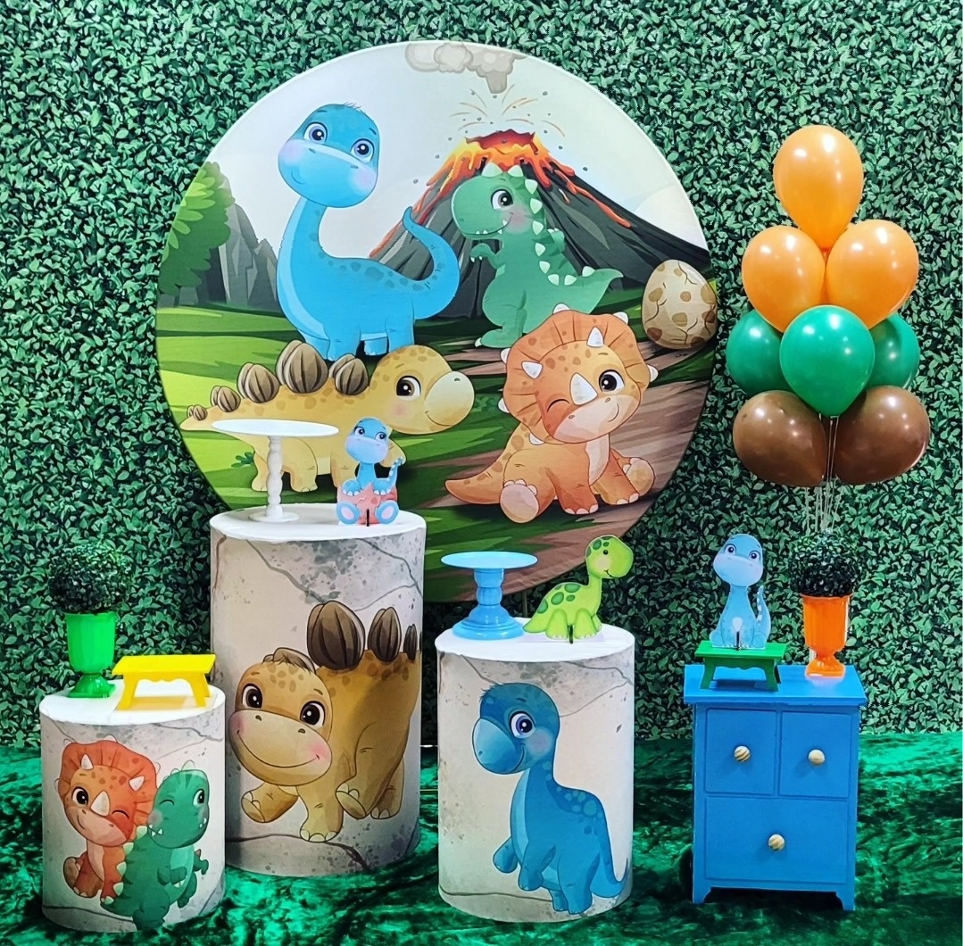 Dino Baby - Kit Ouro  - Up Decor Pegue e Monte