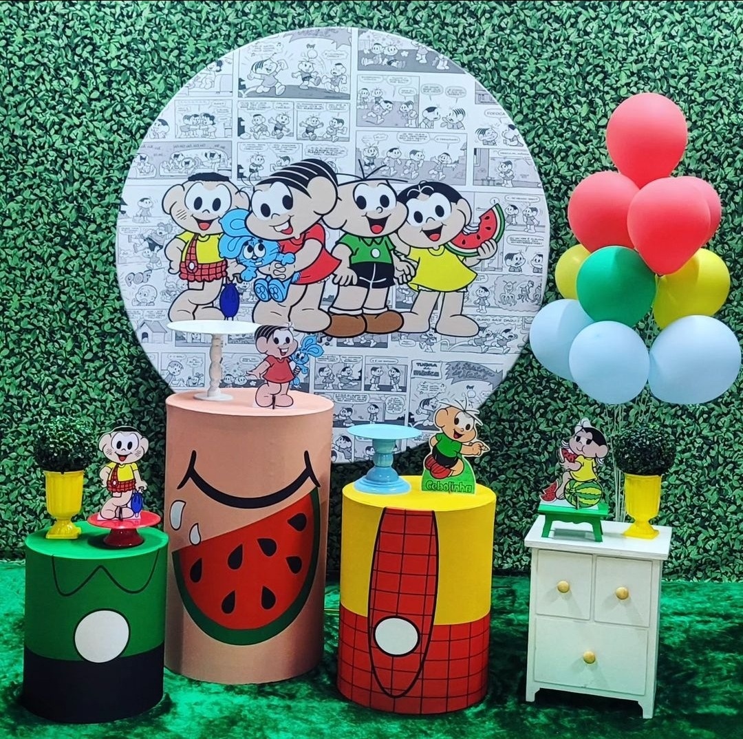 Turma da Mônica - Kit Ouro     - Up Decor Pegue e Monte