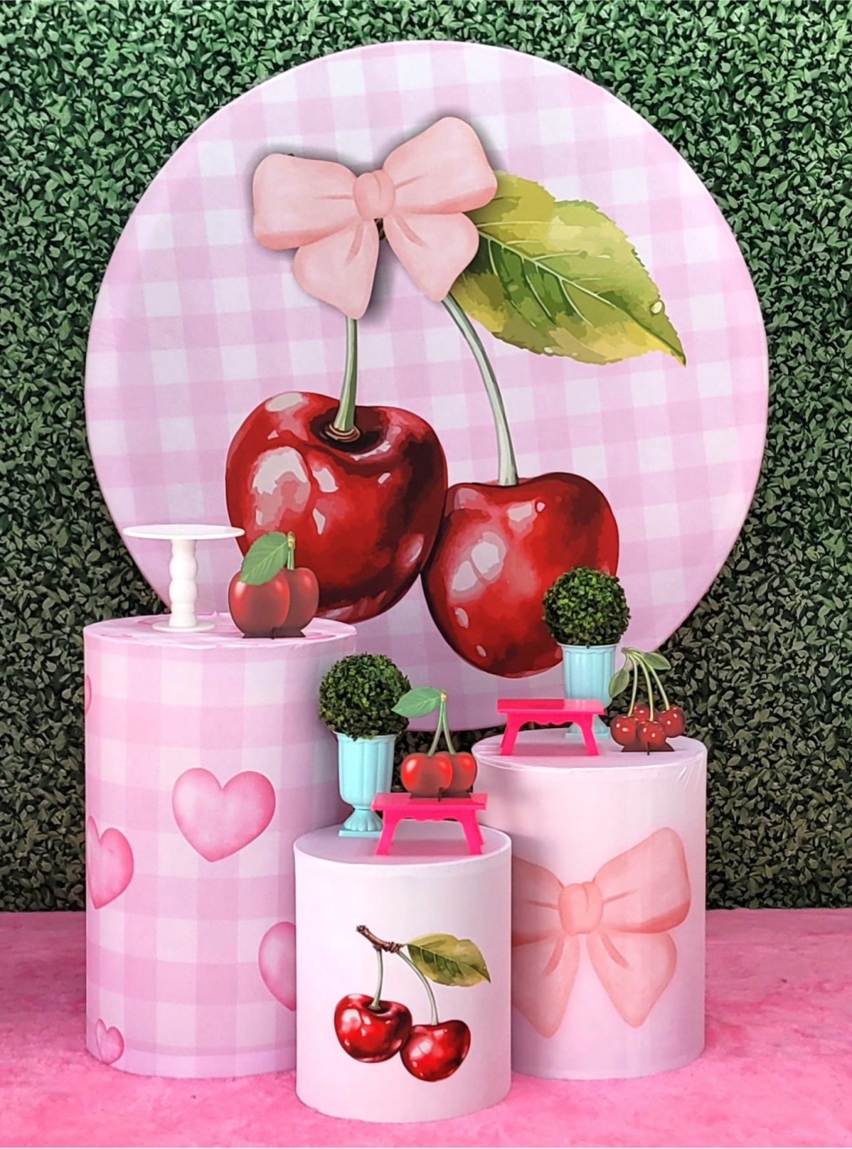 Cereja - Kit Prata  - Up Decor Pegue e Monte