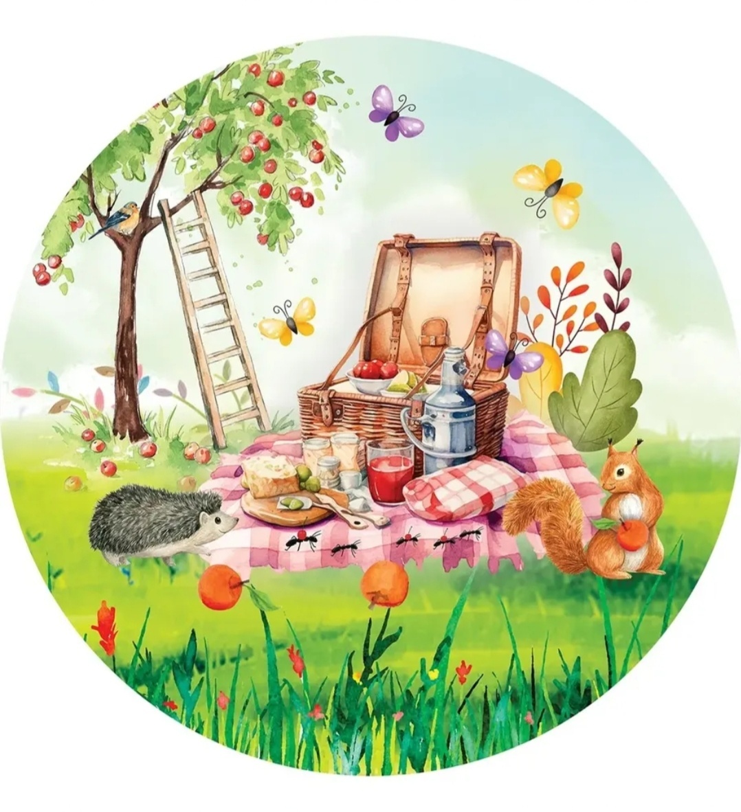 Piquenique - Kit Prata - Up Decor Pegue e Monte