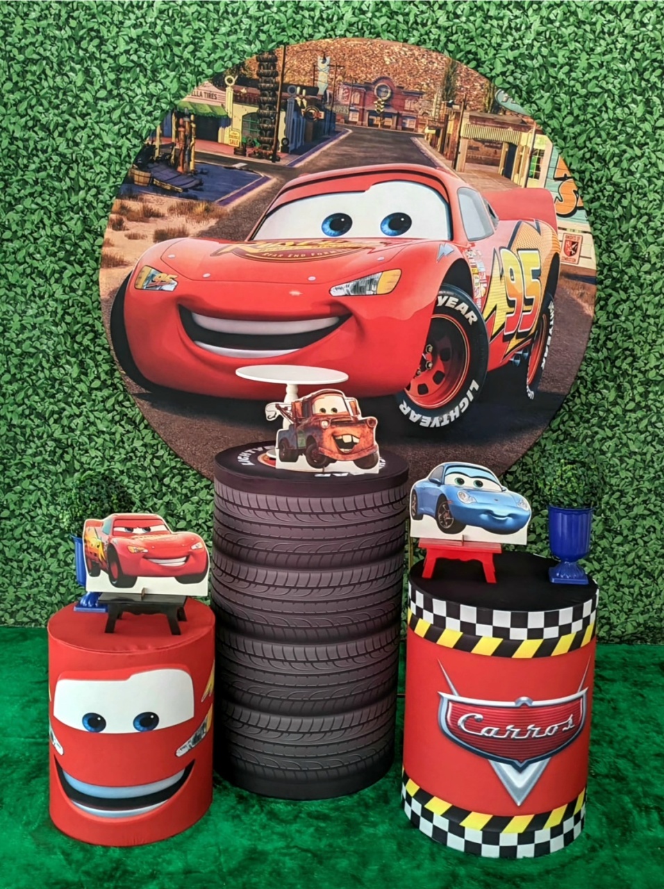 Carros - Kit Prata  - Up Decor Pegue e Monte