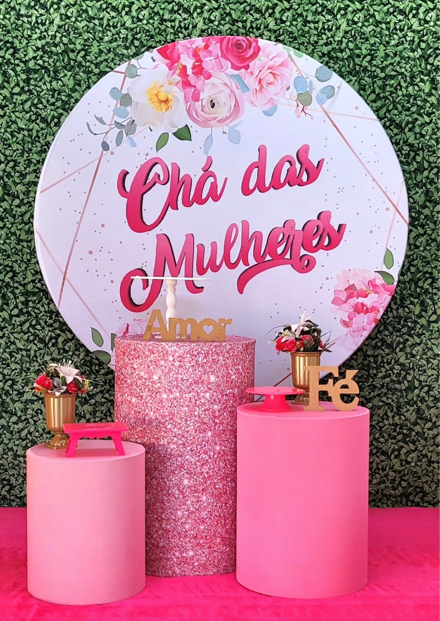 Chá das Mulheres - Kit Prata     - Up Decor Pegue e Monte