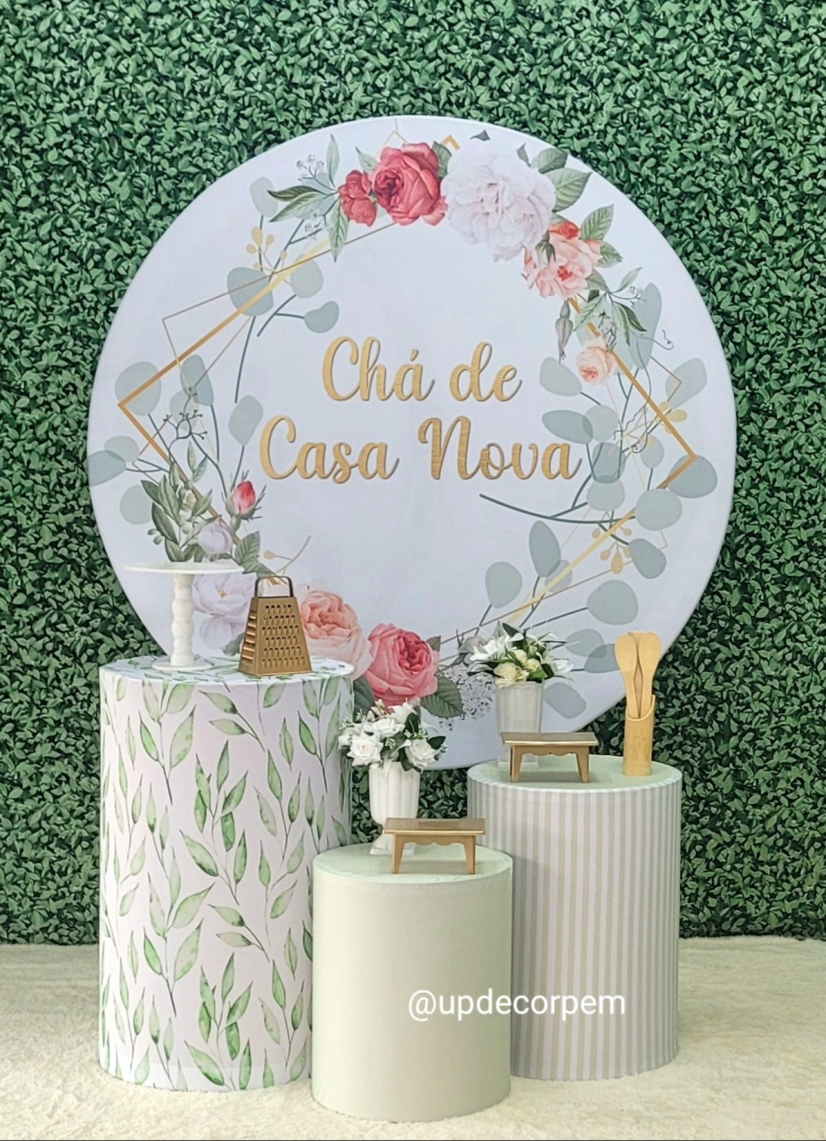 Chá de Casa Nova Mod.2 - Kit Prata - Up Decor Pegue e Monte