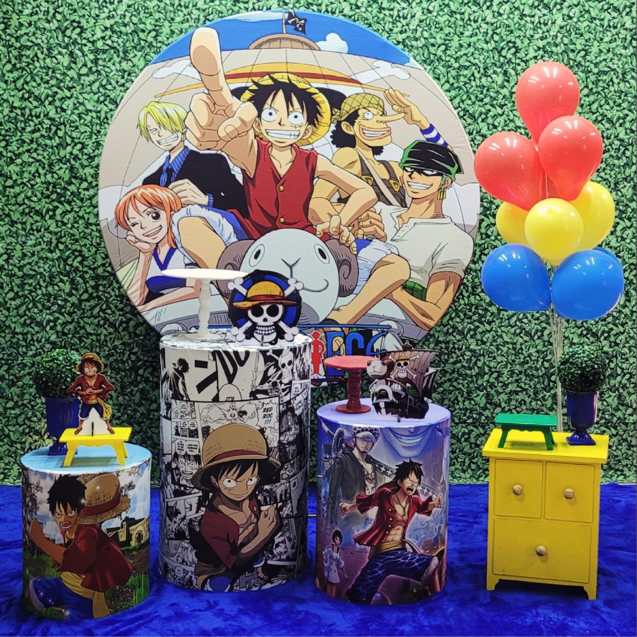 One Piece - Kit Ouro  - Up Decor Pegue e Monte