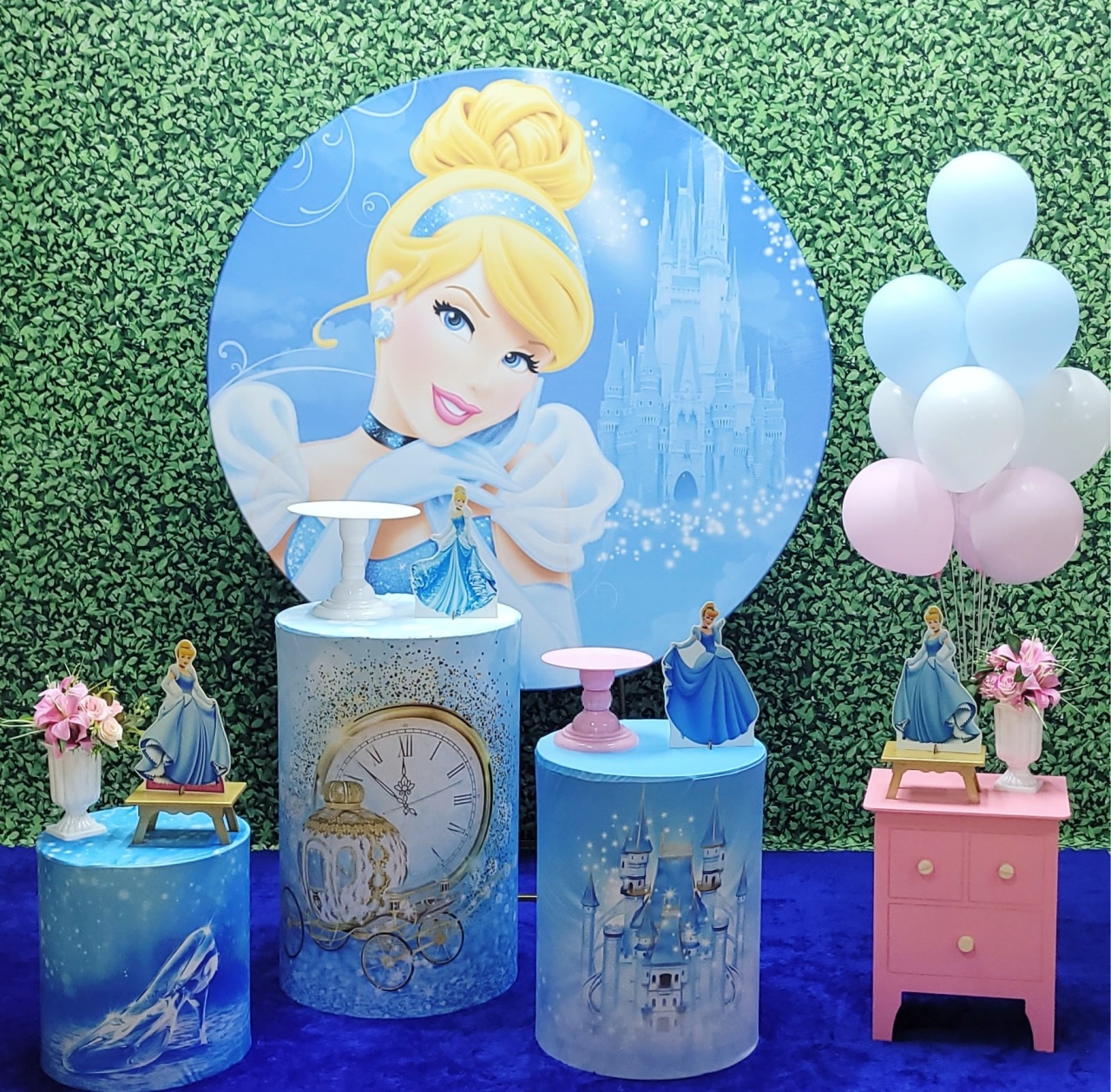 Cinderela - Kit Ouro     - Up Decor Pegue e Monte
