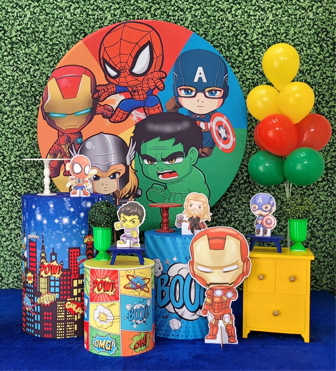 Os Vingadores Baby - Kit Ouro - Up Decor Pegue e Monte