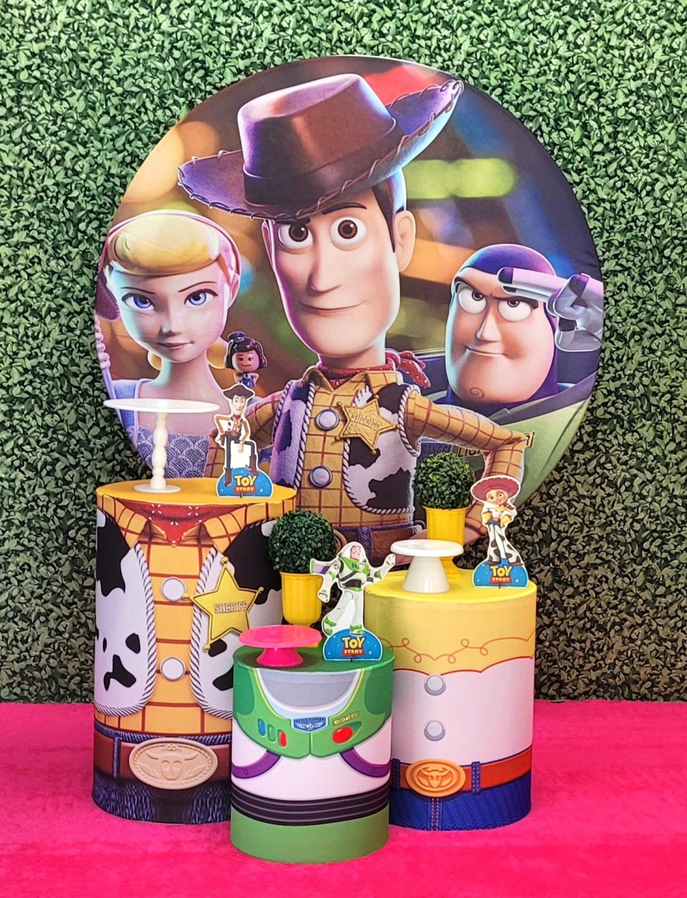 Toy Story (1) - Kit Prata  - Up Decor Pegue e Monte