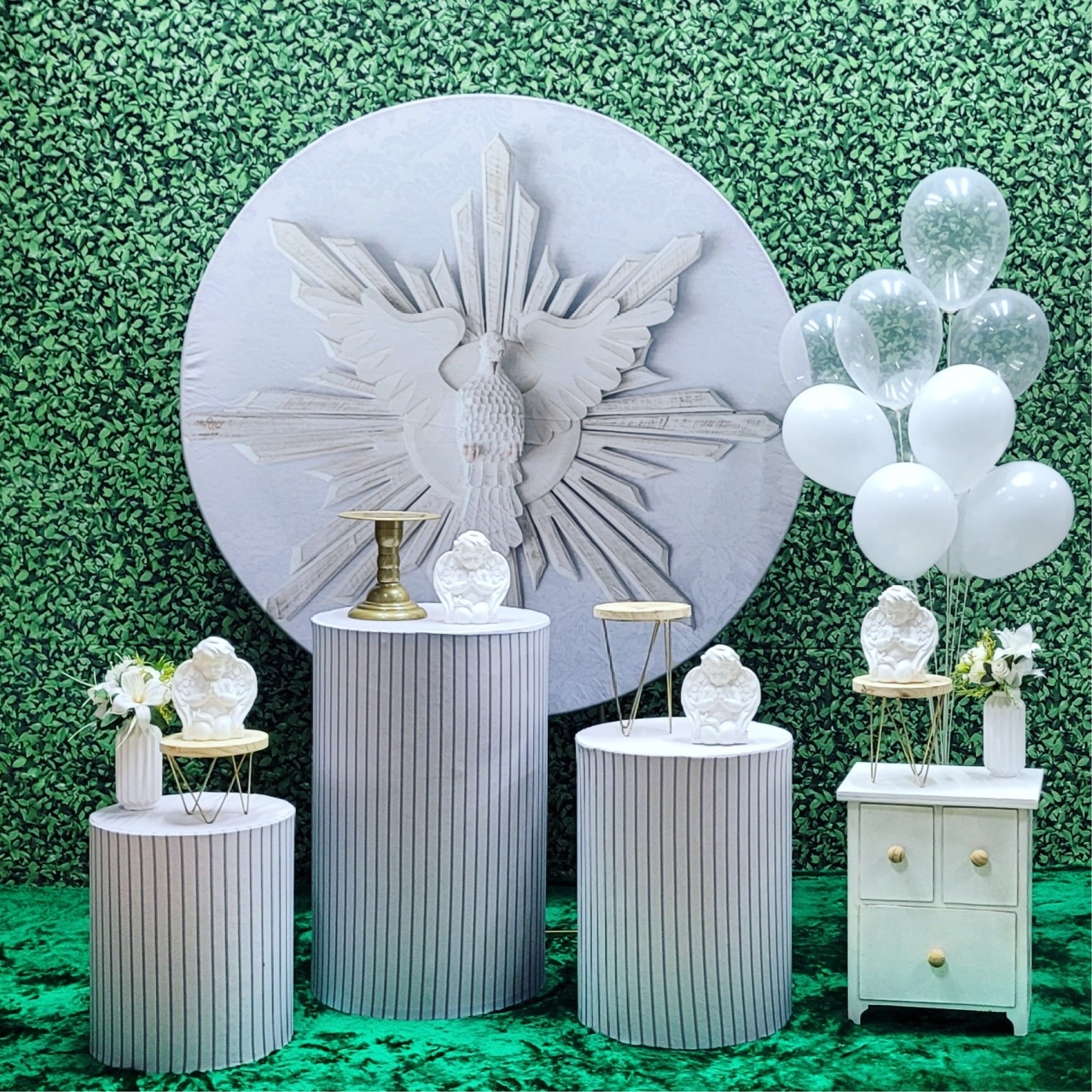 Batizado "Divino" - Kit Ouro    - Up Decor Pegue e Monte