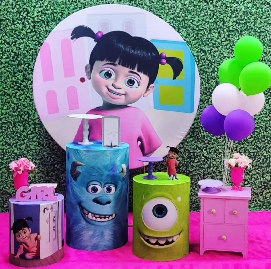 Monstros Sa Boo - Kit Ouro   - Up Decor Pegue e Monte