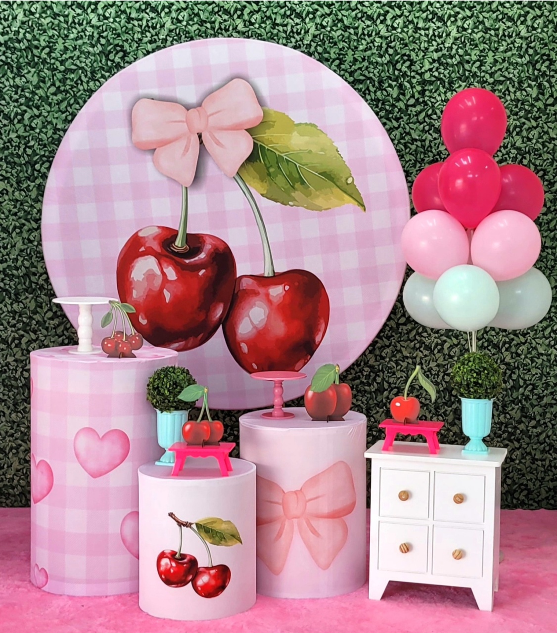 Cereja - Kit Ouro     - Up Decor Pegue e Monte