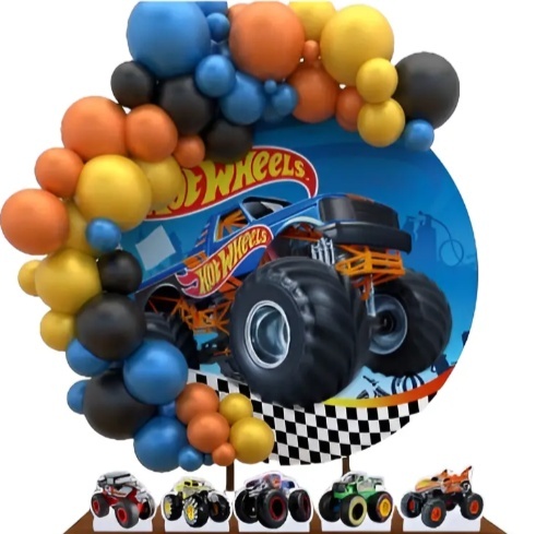 Mdf Monster Truck - Painel 1,5 - Tutti Festas