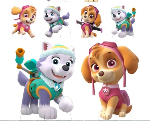 Mdf Patrulha Canina - Skie - Tutti Festas