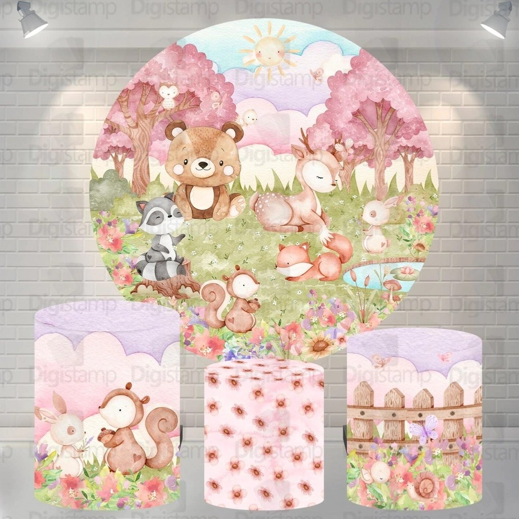 Bosque Menina - Kit Fantástico - Tutti Festas