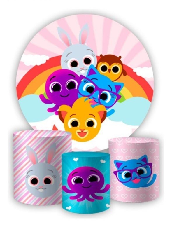 Bolofofos Menina - Kit Fantástico - Tutti Festas