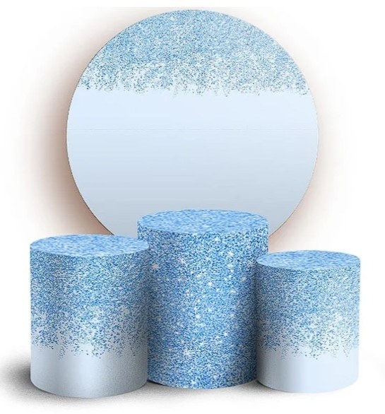 Glitter Azul Claro - Kit Fantástico - Tutti Festas