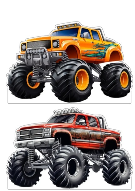 Mdf Monster Truck - Tutti Festas