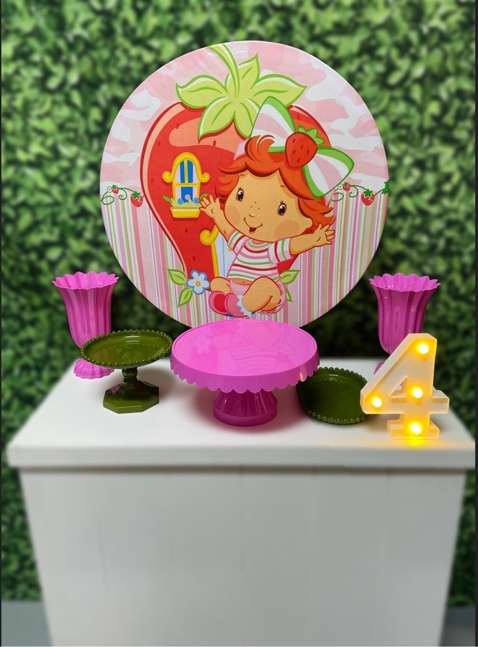 Mini Painel Moranguinho Baby - Tutti Festas