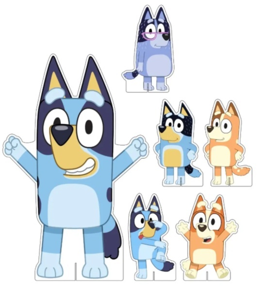 Mdf Bluey - Tutti Festas