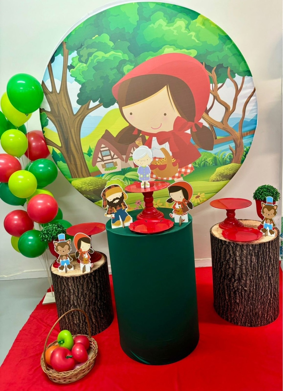 Chapeuzinho Vermelho - Kit Fantástico - Tutti Festas