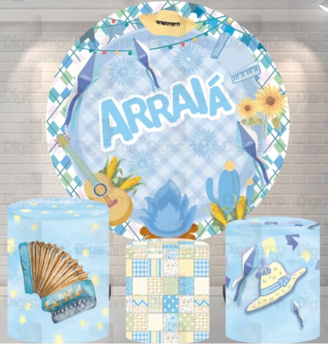 Charraiá Azul - Tutti Festas