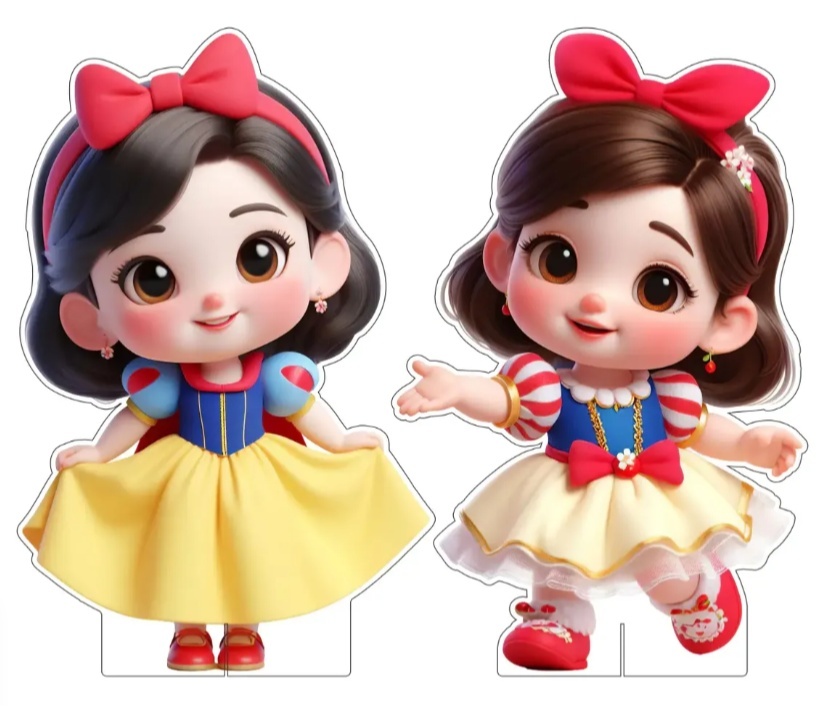 Mdf Branca de Neve Baby - Tutti Festas