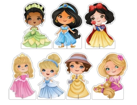 Mdf Princesas Baby - Tutti Festas