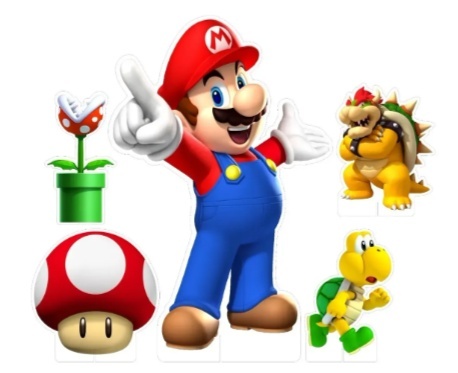 Mdf Super Mario - Tutti Festas