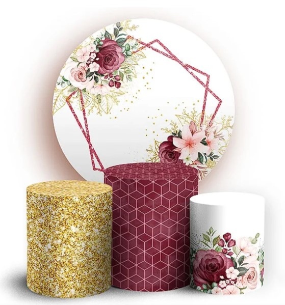 Floral Marsala - Tutti Festas