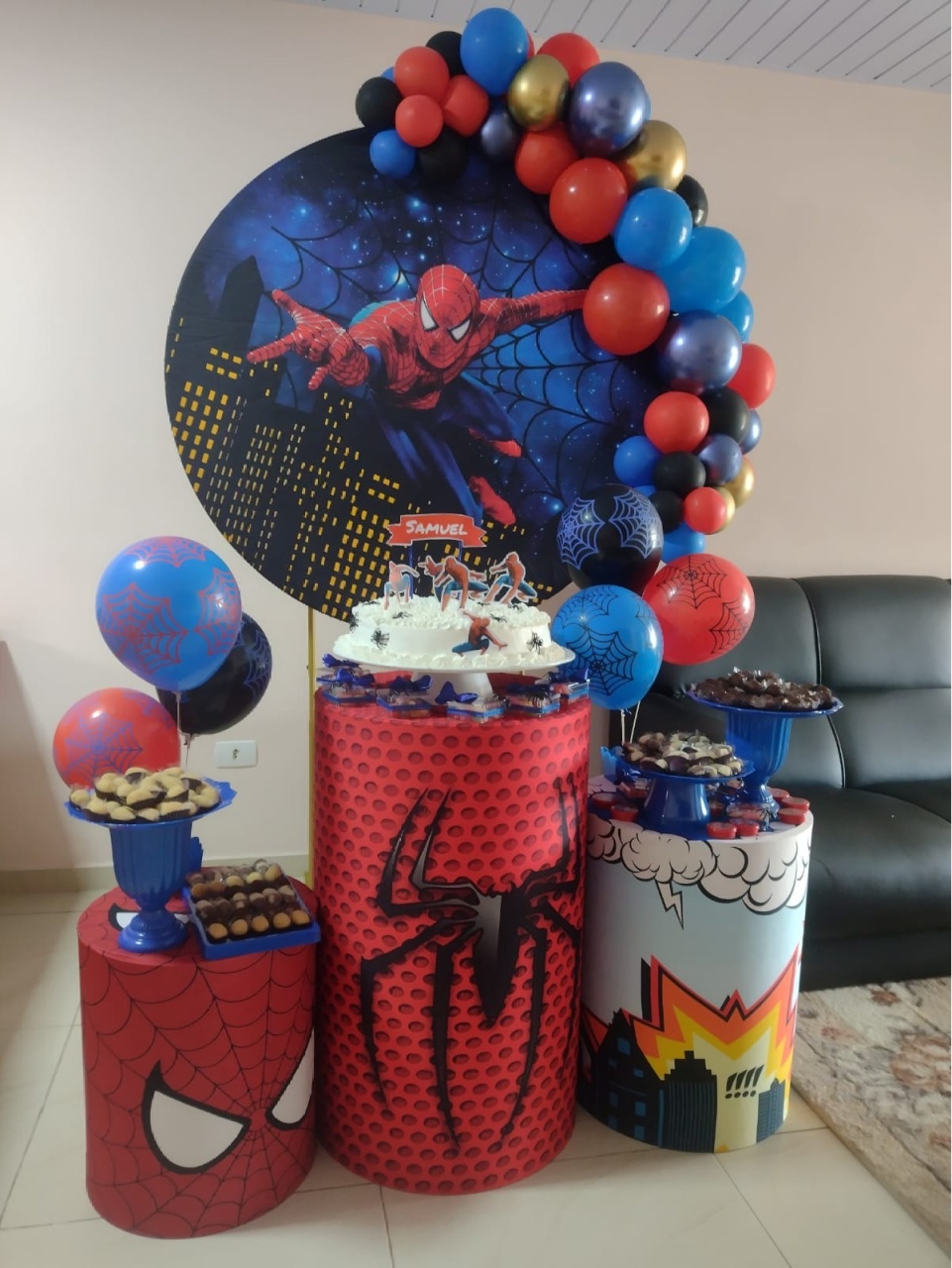 Homem Aranha - Tutti Festas