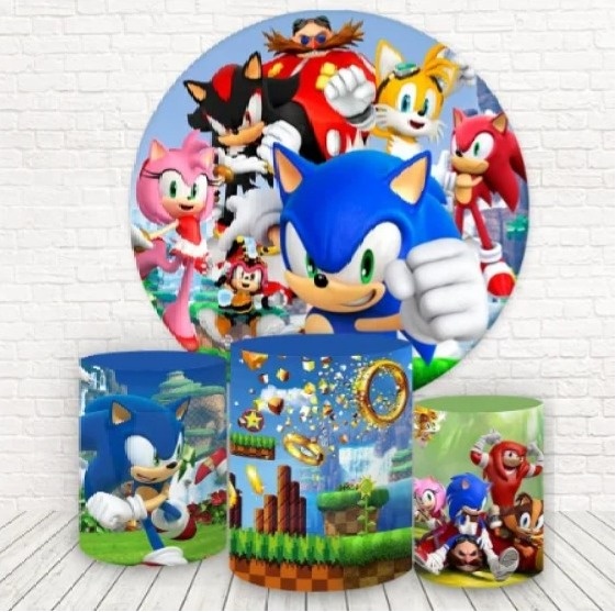 Sonic - Kit Incrível - Tutti Festas